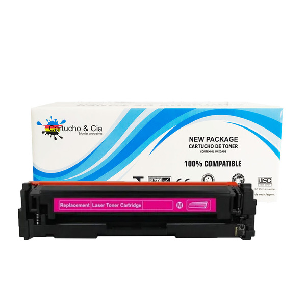 Toner Compatível W2023x 414x Magenta | M454dw M479fdw Sem Chi